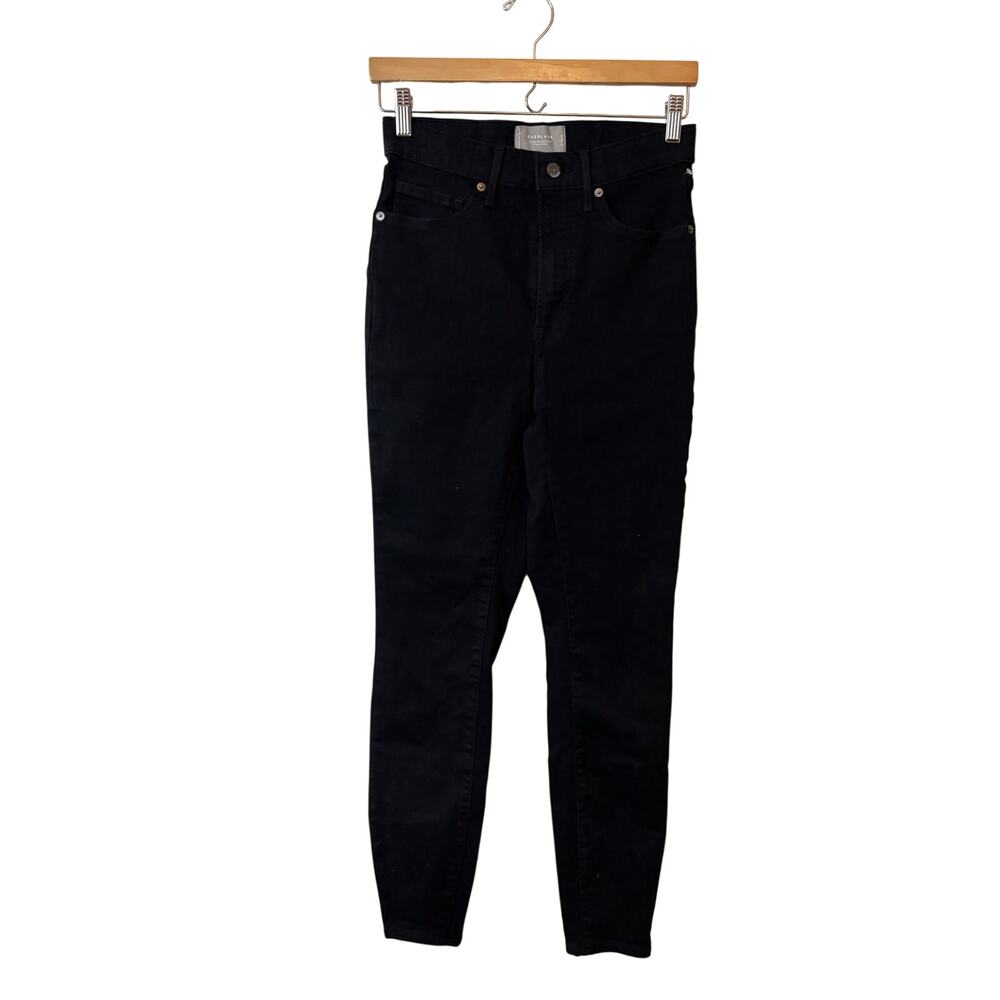EVERLANE | black denim jeans 29 regular the way high skinny jeans